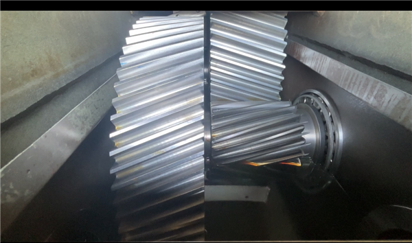 Falk Inching Drive, Model 2140y3-ls, 209.9:1 Ratio, 1800 Rpm)